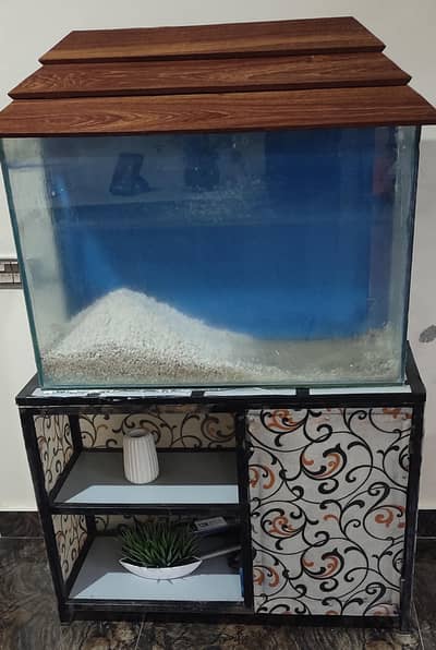 Aquarium Tank With Cabinet