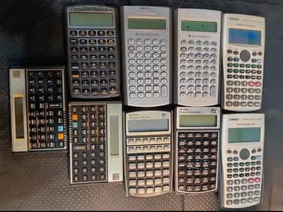 12C HP TEXAS INSTRUMENTS BA2 PLUS CASIO FC-100V FINANCIAL CALCULATOR