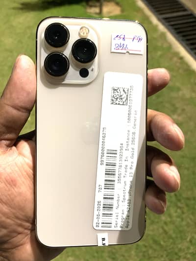IPhone 13 Pro 256 GB PTA APPROVED
