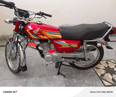 Honda 125 applied