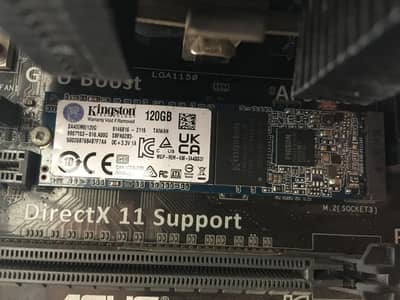 120Gb M. 2 SSD Kingstone health 89