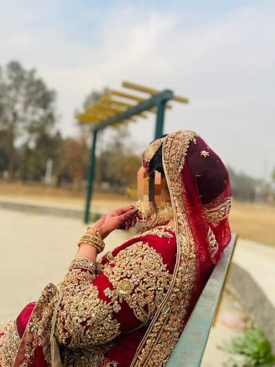 Bridal lahanga bridal dress barat dress walima dress  wedding dress