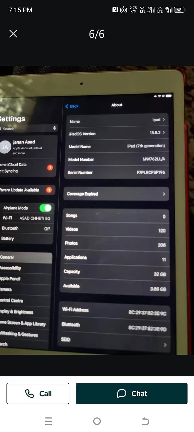 IPads 7th generation 3