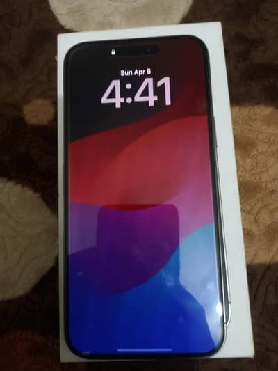 15 pro max 10/10 non pta with box 86 battery water pack genuine