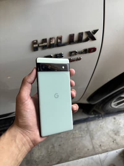 Googled pixel 6a Hazel color