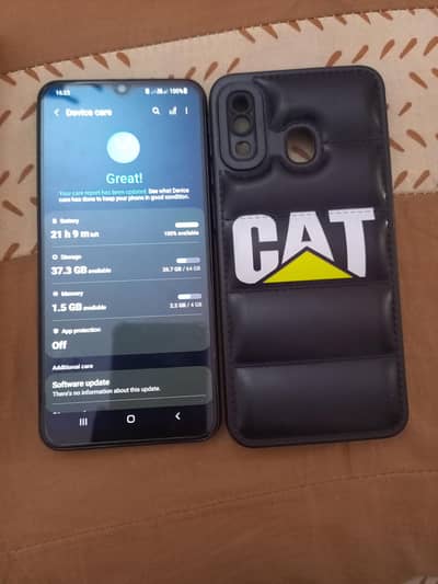 samsung A30 4gb 64gb with box and original adopter official approve