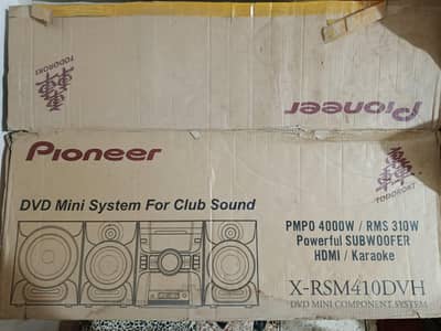 PIONEER SPEAKERS POWERFULL WOOFERS