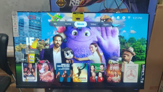 48. INCH.  Q. LED TV NEW. BOX PACK. 3.  YEAR WARRANTY. O3228O83O6O