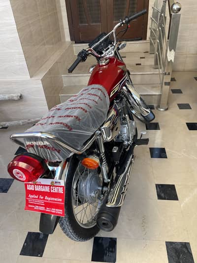 Honda CG 125 2024 Chrome Edition (Self Start)