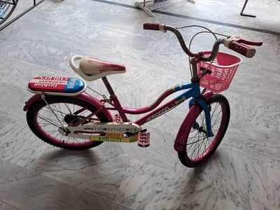 Girls Bicycle for Sale – Almost New – Attractive Design & Color