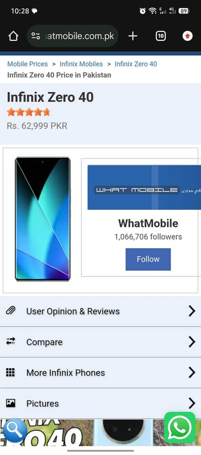 Infinix Zero 40 8GB 256GB