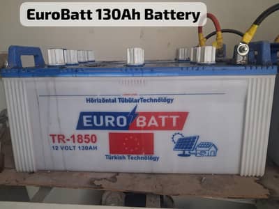 Eurobatt Turkish Technology 130Ah Battery 12V