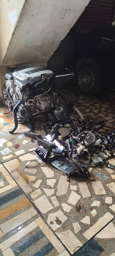 Nissan VQ25HR V6 High Rev Engine Complete Set UP A-Z