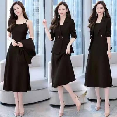 Korean style slimming blazer suit