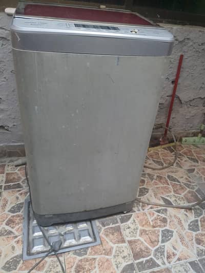2017 used Haier washing machine with spinner and dryer