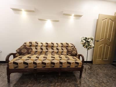 8 seater sofa set Sheesham wood