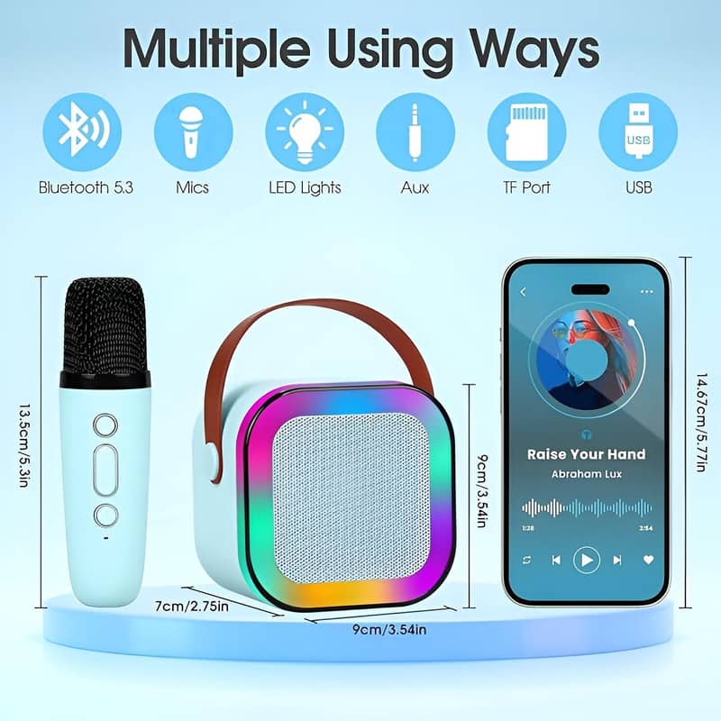 Bluetooth Speaker with Mic 1
