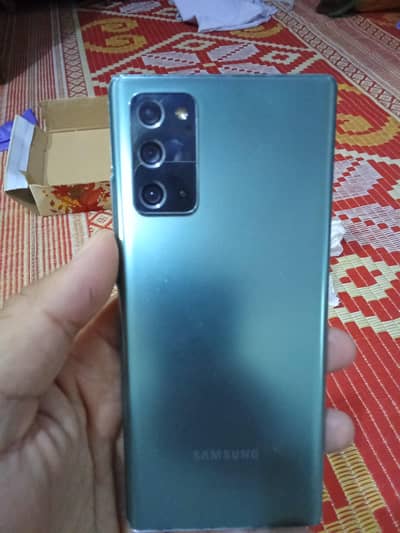 Samsung Galaxy note 20 Fe non pta full okay clear display 8 256