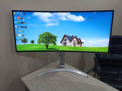 LG 34CB99-W 34 inch 2k AH-IPS UltraWide Curved Gaming Monitor Type-C