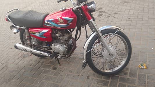 Honda CG 125 2024 karachi Number