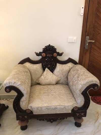 Six seaters pure wood sofa set for sale