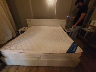 Double bed  excellent