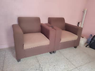 5 Seater Sofa Set (Almost New)
