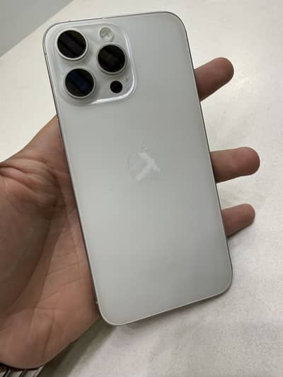 Iphone 15 Pro Max White Titanium