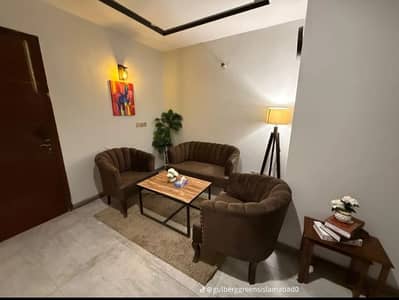 Per day 1bed ROM full furnished apartments safe and scour 100%coupe allow