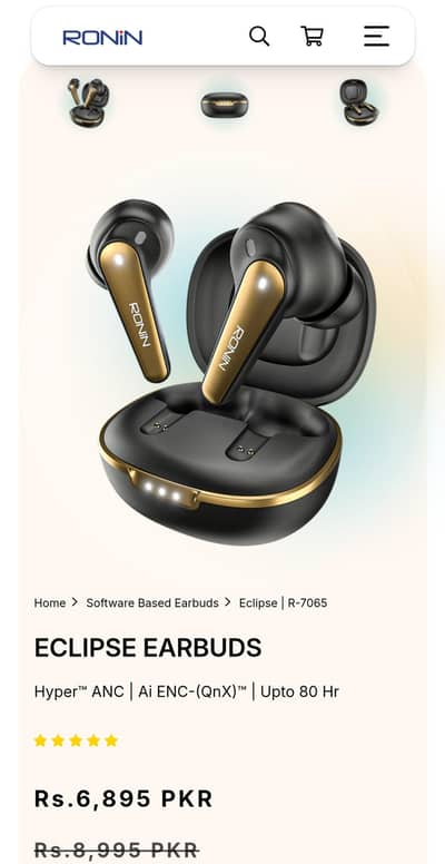 Ronin Eclipse Earbuds