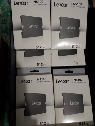 512gb,256gb lexar brand new ssd. Hiksemi brand new ssd