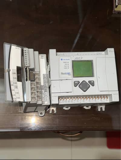 Allen Bradley micrologix 1100 PLC with Expansion Module