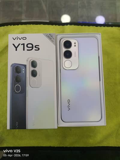 vivo y19s complete box