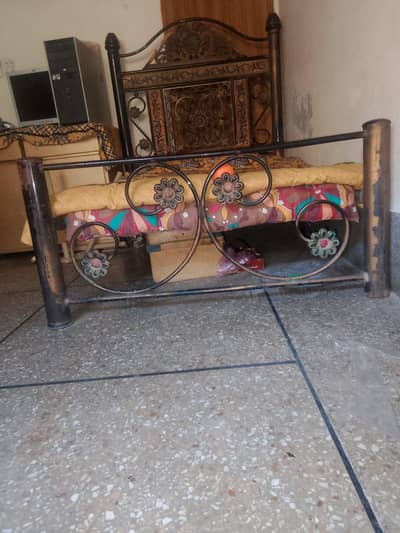 Bachon ka Single Iron Bed Baraye Farokht – Mazboot aur Safe