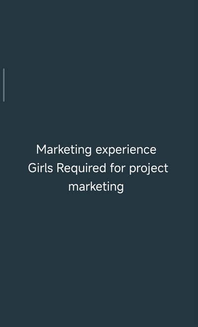 Real estate marketing girls Required
