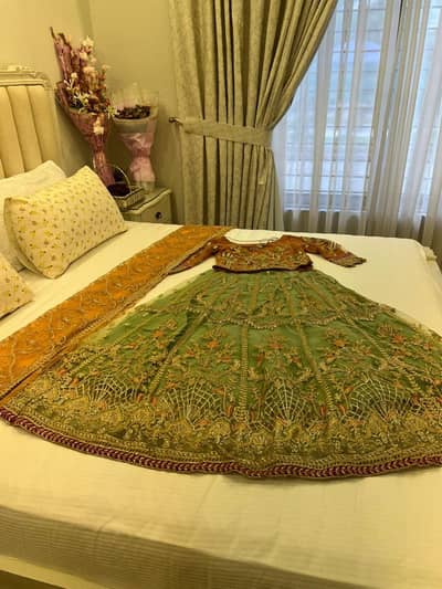 one maxi and one lehnga