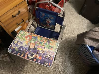 Kids chair with table, 1300 for 1, 2000 for 2