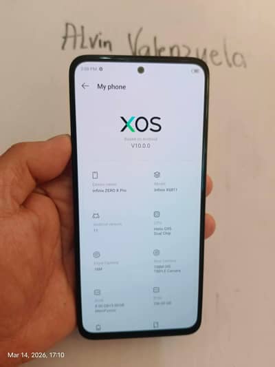 zero x pro 8+3/128 /Exchange possible