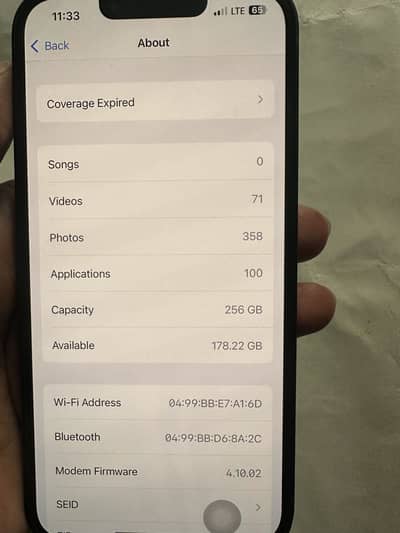 iphone 13 pta approved 256 Gb