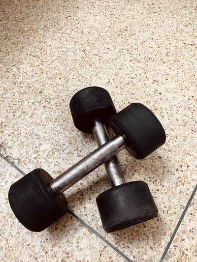 3 kg Dumbbells Professional Fixed Weight Gym  Heavy Duty Steel Grips