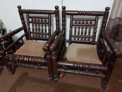 Sofa set wooden