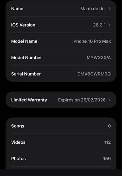 Iphone 16 Pro-max Natural Titanium 256 GB
