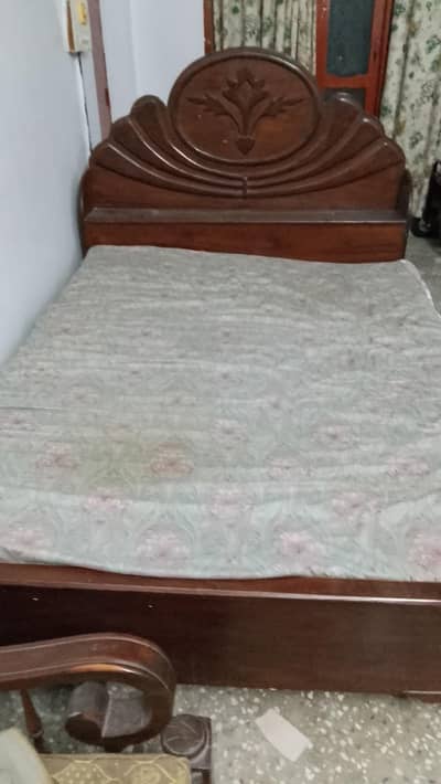 double bed with master matteres for sale