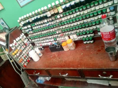 clinic tab iron stand and