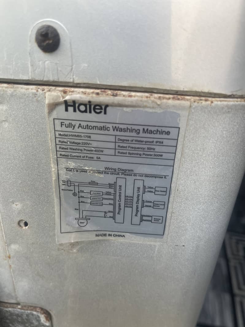 Fully automatic machine 5