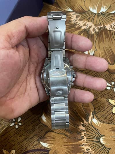 EDIFICE CASIO  WR 100M module 5345 EFR-526D- 7AVUDFAnalog watch