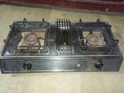 double point steel ka chulha for sale