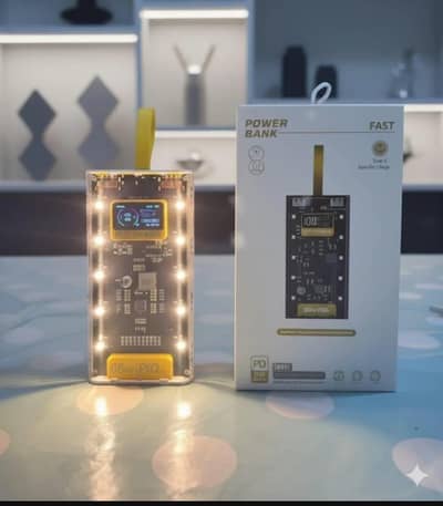 20000mAh Smart Fast Charging Power bank With LED Display