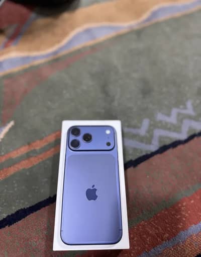 Iphone 17 pro max 256gb box pulled JV