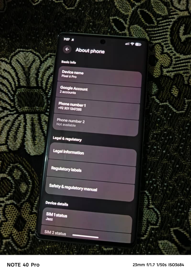 Google pixel 6 pro 3